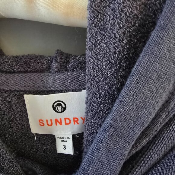 Set 3 Sundry Blue , cream and Pink Tie-Dye Hoodies - Picture 4 of 13